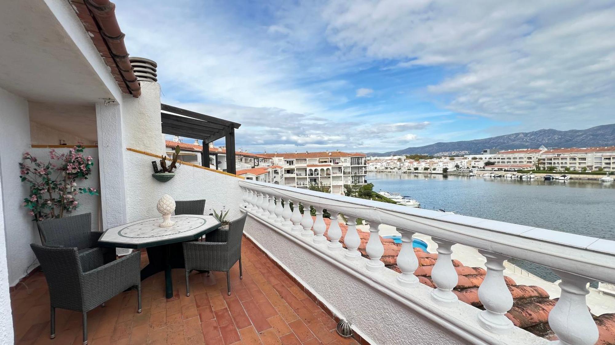 Apartamento Gran Lago Con Vistas Al Canal Емпуріабрава Екстер'єр фото