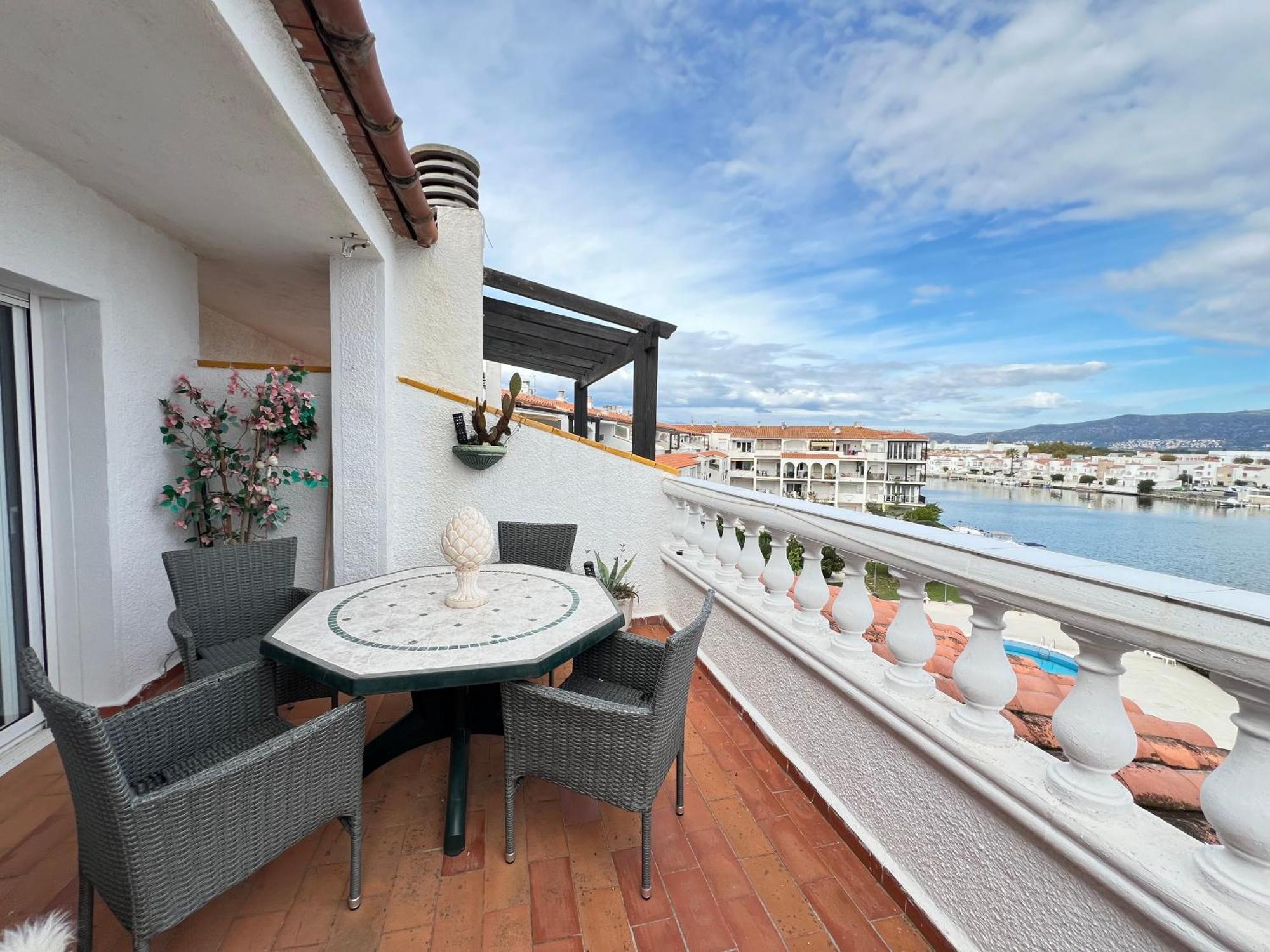 Apartamento Gran Lago Con Vistas Al Canal Емпуріабрава Екстер'єр фото